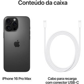 Celular Smartphone Apple iPhone 16 Pro Max (256 GB) – eSIM