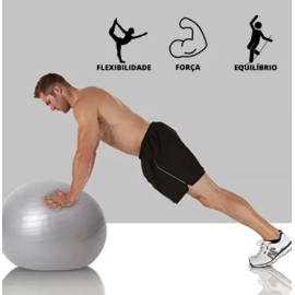 Bola Pilates Yoga Abdominal Ginastica Fitness 75 cm