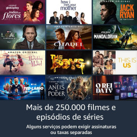 Fire TV Stick Lite | Streaming em Full HD com Alexa | Com Controle Remoto por Voz com Alexa (inclui comandos de TV)