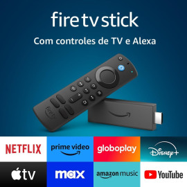 Fire TV Stick Lite | Streaming em Full HD com Alexa | Com Controle Remoto por Voz com Alexa (inclui comandos de TV)