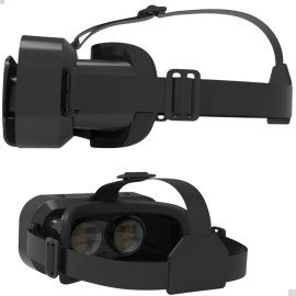 Óculos de Realidade Virtual Vr Shinecon G10 3d Com Controle Bluetooth Compatível Com Android e IOS