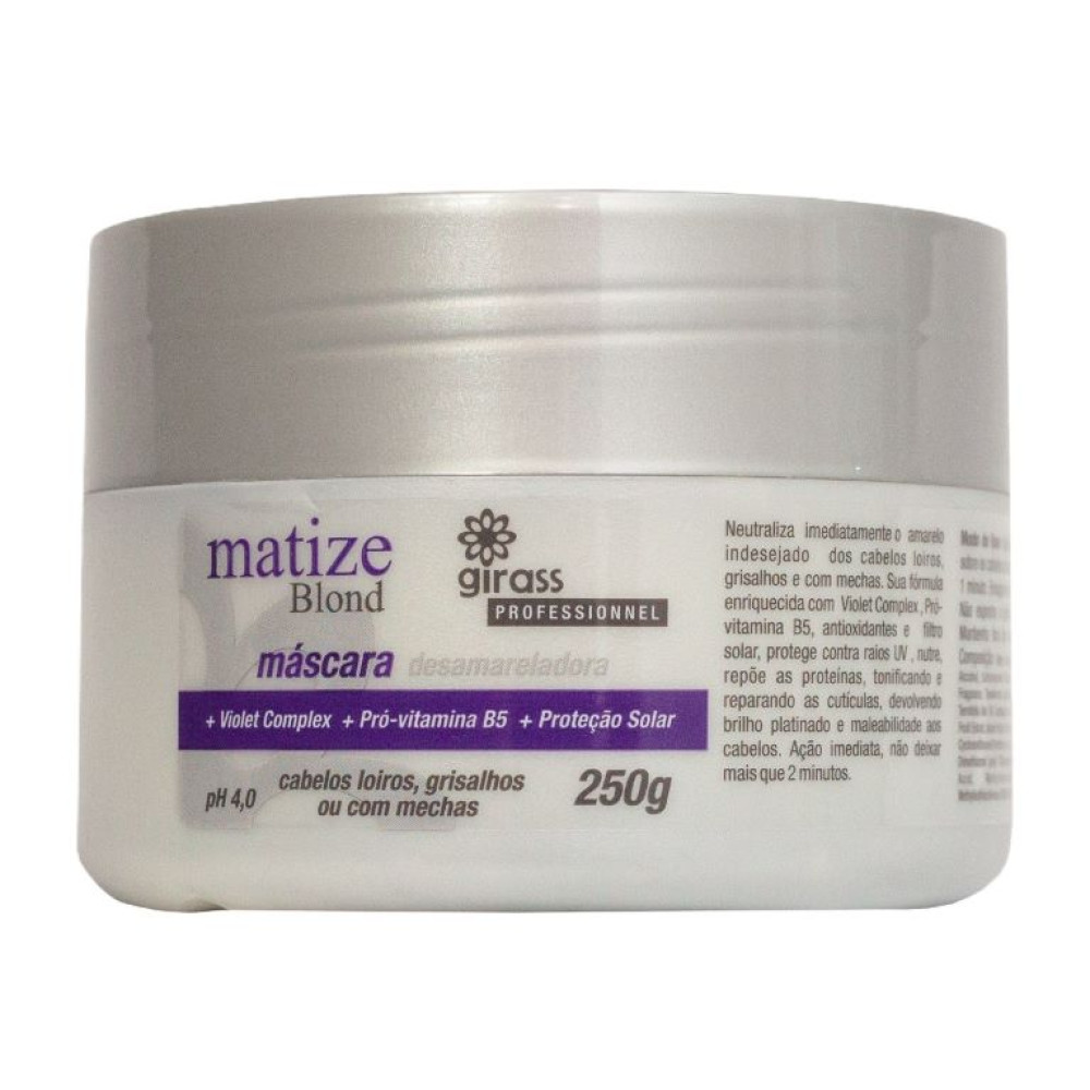 Mascara Matizadora Girass 250g