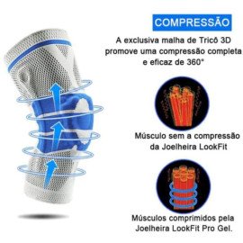 Joelheira Articulada de Compressão Patelar