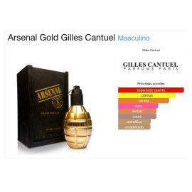 Perfume Arsenal Gold Arsenal Gold Gilles Cantuel EDP 100ml