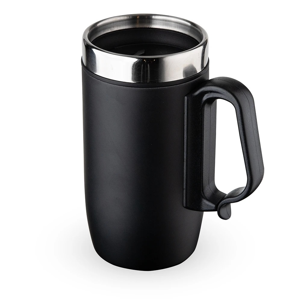 Caneca térmica com alça para bebida quente ou fria (275 ml)